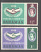 Bahamas 1965 Intl. Cooperation Year Issue Scott #222-223 c.v. 0.75$ - (TIP A) in Stamps Mall