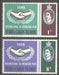Turks & Caicos Islands 1965 Intl. Cooperation Year Issue Scott #144-145 c.v. 0.85$ - (TIP A)-Stamps Mall