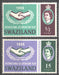 Swaziland 1965 Intl. Cooperation Year Issue Scott #117-118 c.v. 0.75$ - (TIP A)-Stamps Mall