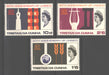 Tristan da Cuhna 1966 UNESCO Anniversary Issue Scott #101-103 c.v. 2.50$ - (TIP A)-Stamps Mall