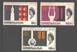 Grenada 1966 UNESCO Anniversary Issue Scott #234-236 c.v. 1.10$ - (TIP A) in Stamps Mall