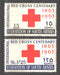 Federation of South Arabia 1963 Red Cross Centenary Issue Scott #1-2 c.v. 1.25$ - (TIP A) in Stamps Mall