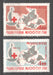 Korea 1963 Red Cross Centenary Issue Scott #383-384 c.v. 2.50$ - (TIP A) in Stamps Mall