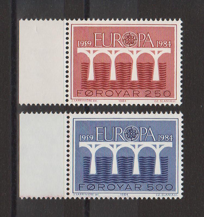 Faroe Islands 1984 EUROPA cv. 2.00$ (TIP A)