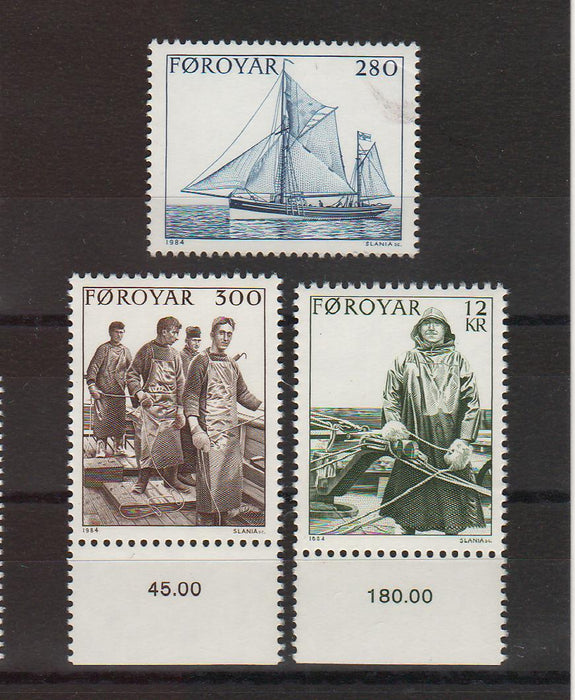 Faroe Islands 1984 Faroese Smack cv. 6.55$ (TIP A)