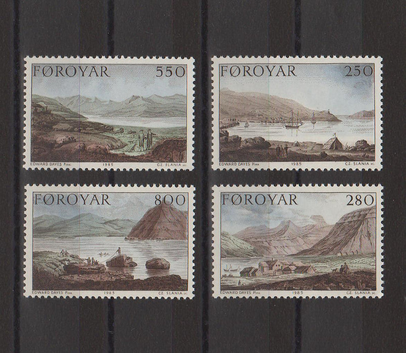 Faroe Islands 1985 Dayes' Landscapes cv. 7.00$ (TIP A)
