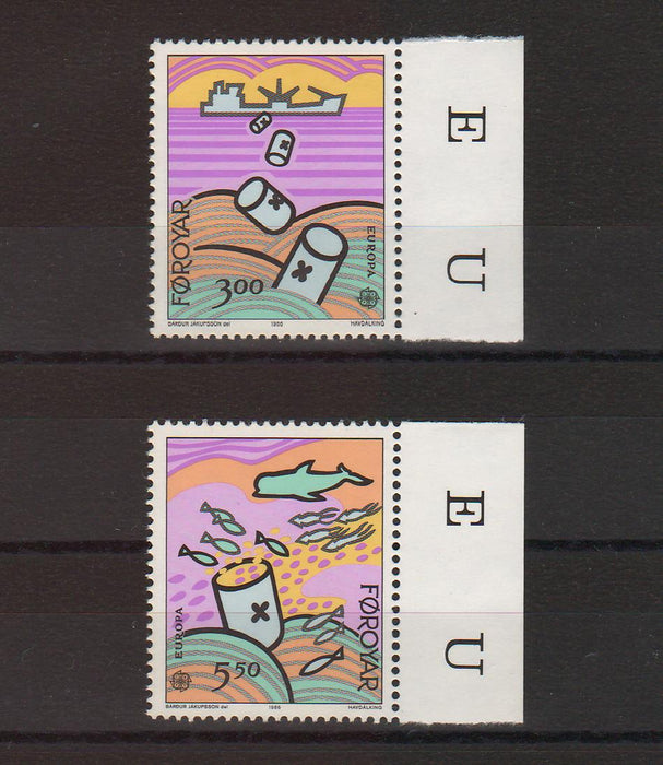 Faroe Islands 1986 EUROPA cv. 2.75$ (TIP A)