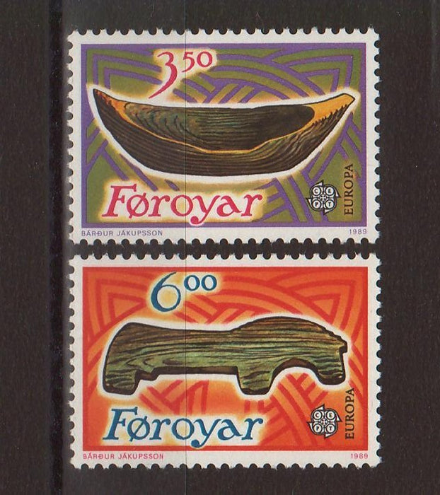 Faroe Islands 1989 EUROPA cv. 3.25$ (TIP A)