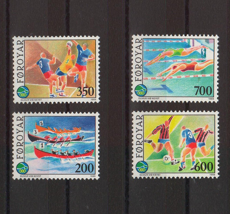 Faroe Islands 1989 Island Games cv. 7.55$ (TIP A)