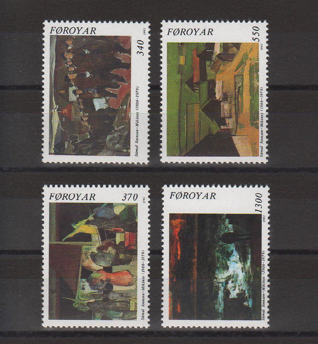 Faroe Islands 1991 Samal Joensen-Mikines, Painter cv. 9.15$ (TIP A)