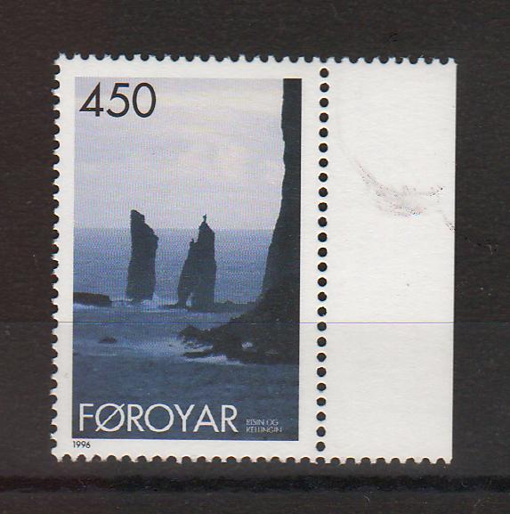 Faroe Islands 1996 Rocky Coastline cv. 1.60$ (TIP A)