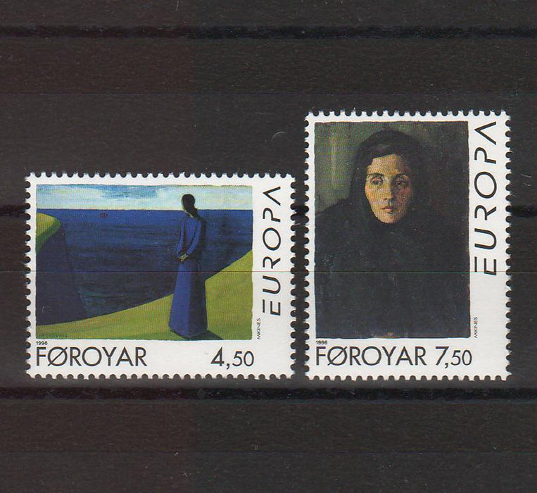 Faroe Islands 1996 EUROPA Wives of Faroese Seamen cv. 4.00$ (TIP A)