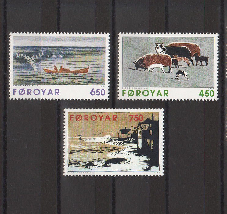 Faroe Islands 1996 Works of Art cv. 6.25$ (TIP A)