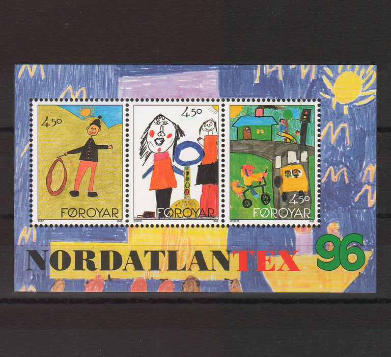 Faroe Islands 1996 Nordatlantex cv. 5.00$ (TIP A)