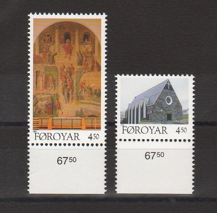 Faroe Islands 1996 Christianscurch cv. 3.00$ (TIP A)