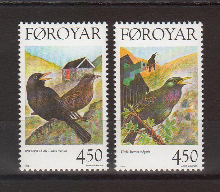Faroe Islands 1998 Birds cv. 2.80$ (TIP A)