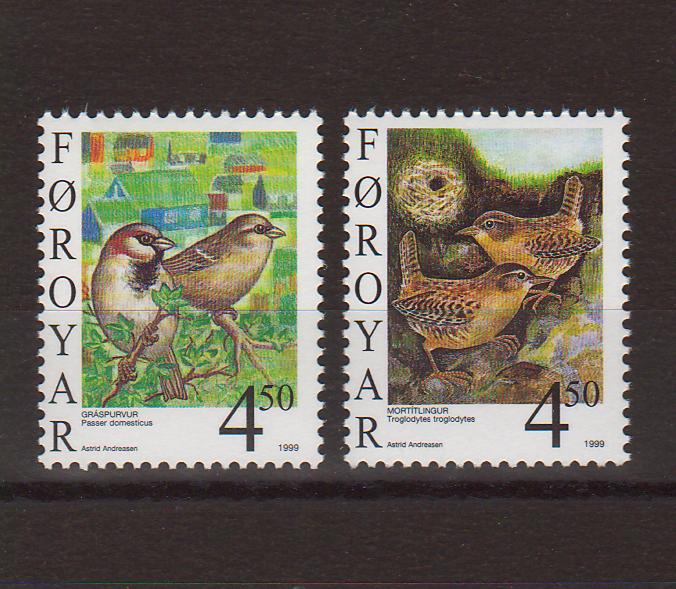 Faroe Islands 1999 Birds cv. 2.80$ (TIP A)