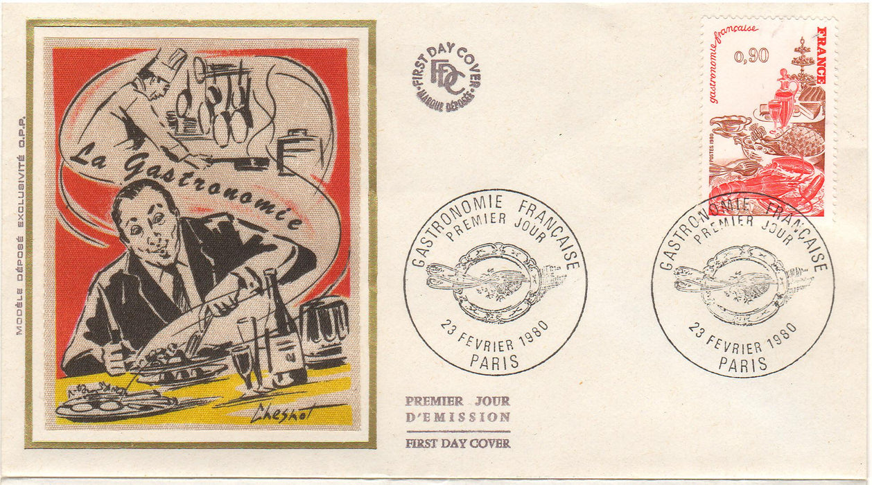 France 1980 French Cousine FDC (TIP A)