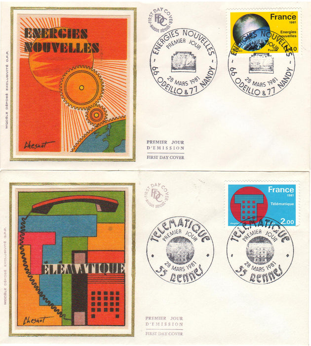 France 1981 Industries, Developments (TIP A)