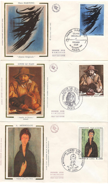 France 1980 Paintings (TIP A)