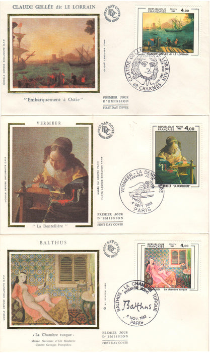 France 1982 Paintings (TIP A)