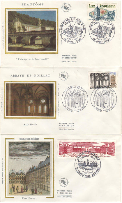 France 1983 Churches, Castles, Views (TIP A)