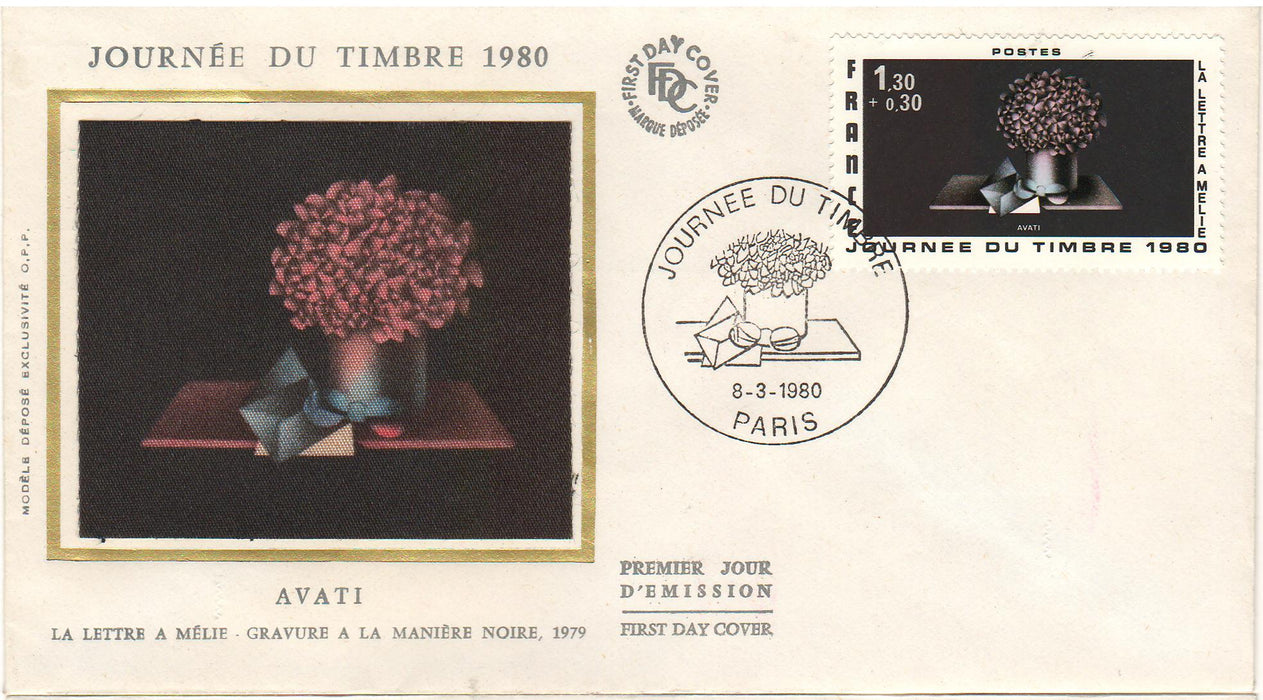 France 1980 Stamp Day (TIP A)