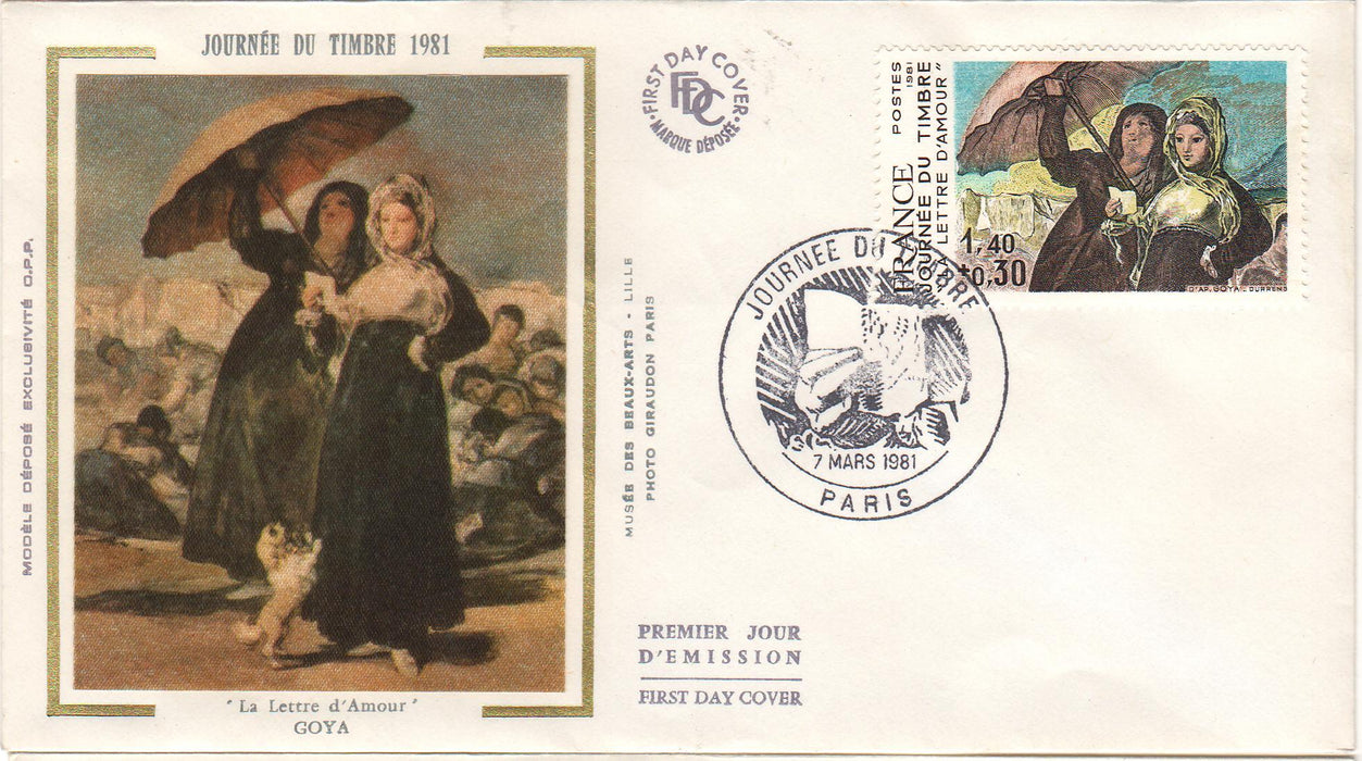 France 1981 Stamp Day (TIP A)