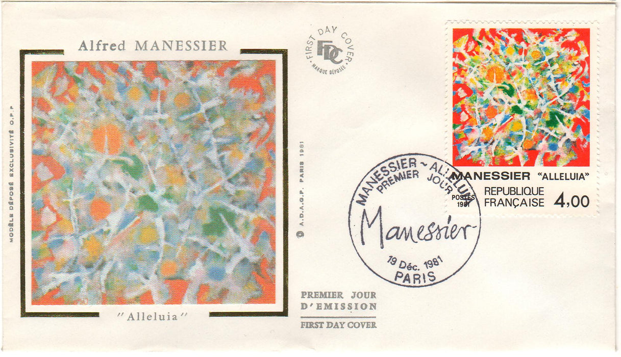 France 1981 Alfred Manessier (TIP A)