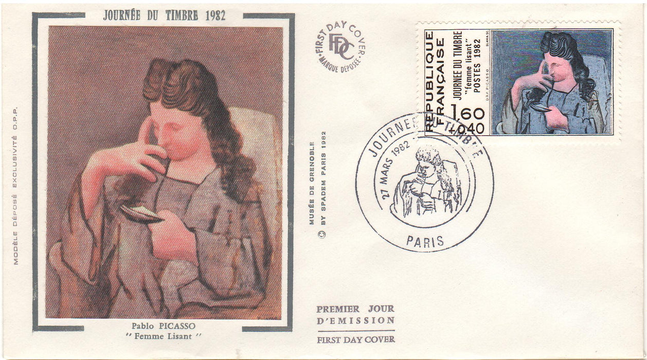 France 1982 Stamp Day (TIP A)