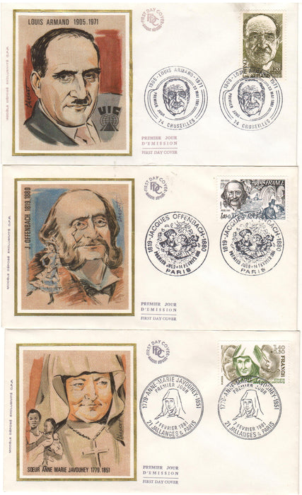 France 1981 Personalities (TIP A)