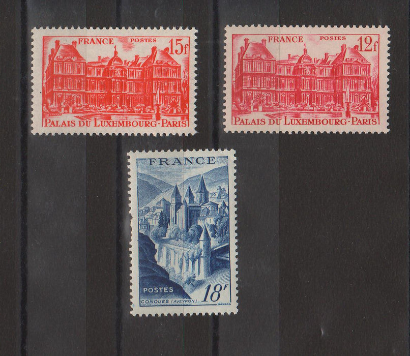 France 1948 Views Castles cv. 8.60$ (TIP A)
