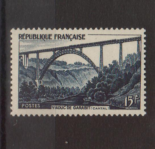 France 1952 Garabit Viaduct cv. 0.55$ (TIP A)