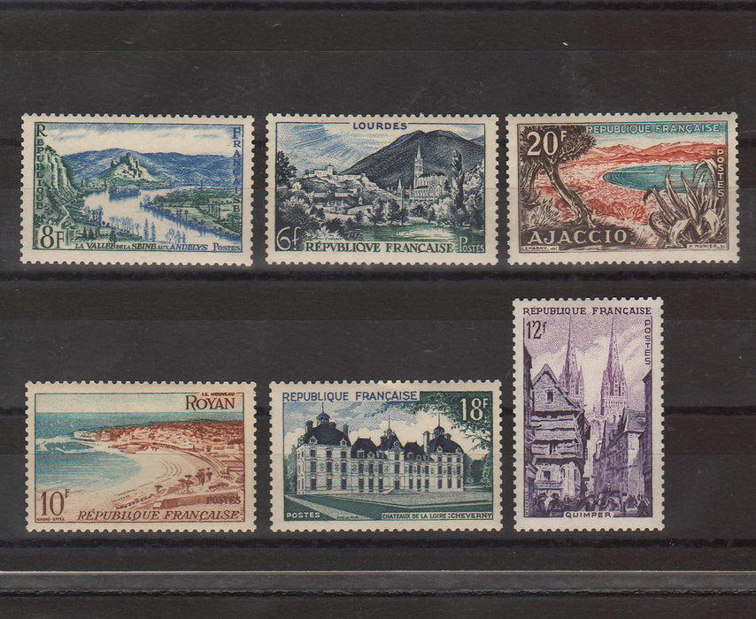 France 1954 Views cv. 7.50$ (TIP A)