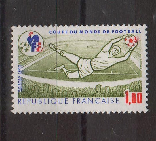 France 1982 World Cup Soccer Championshimps cv. 1.80$ (TIP A)