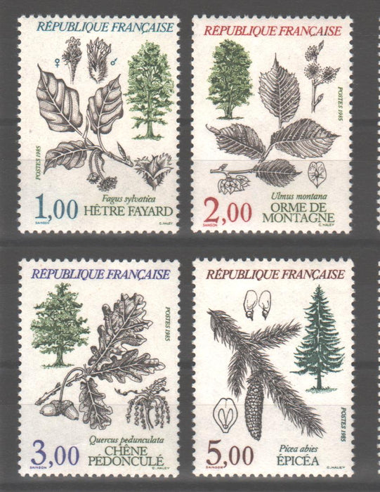 France 1985 Tres, Leaves & Fruits cv. 5.00$ (TIP A)