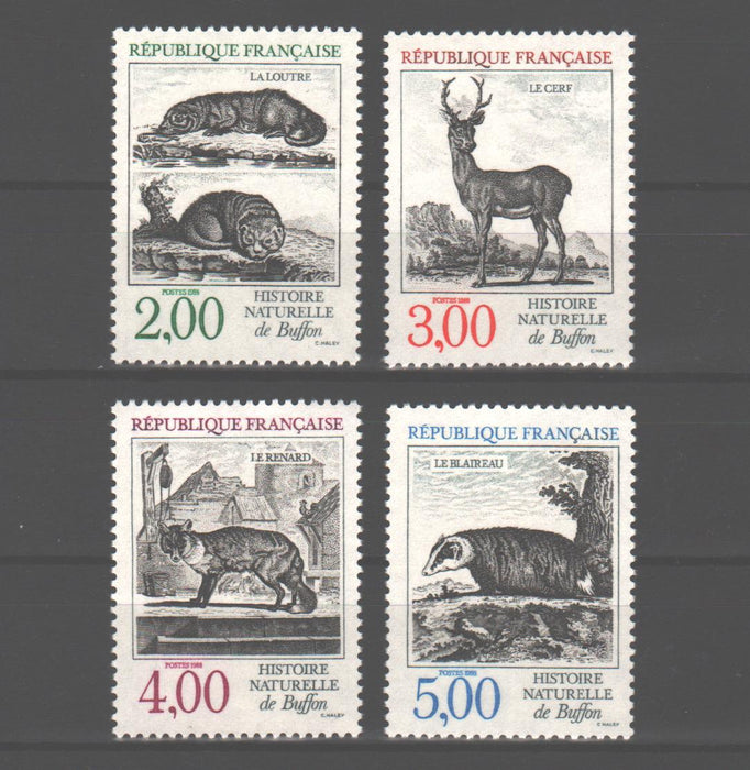 France 1988 Animals cv. 6.45$ (TIP A)