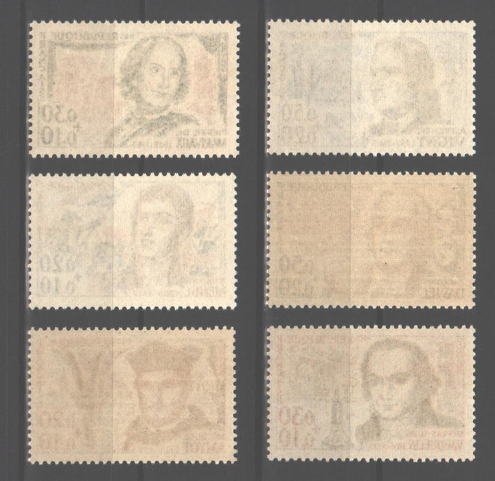 France 1963 Portraits cv. 8.00$ (TIP A)