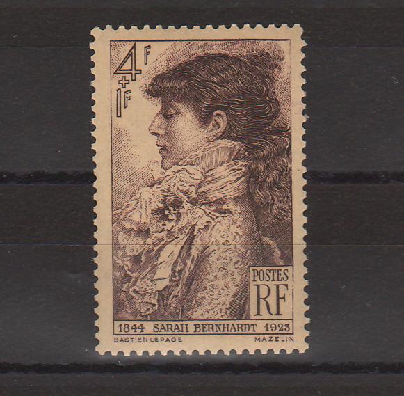 France 1945 Sarah Bernhardt  cv. 0.30$ (TIP A)