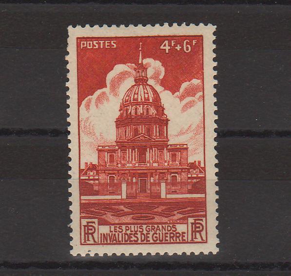 France 1946  Church of the Invalides  cv. 0.40$ (TIP A)