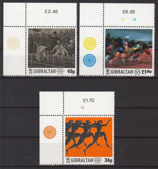 Gibraltar 1996 Modern Olympic Games c.v. 6.50$ - (TIP A) in Stamps Mall