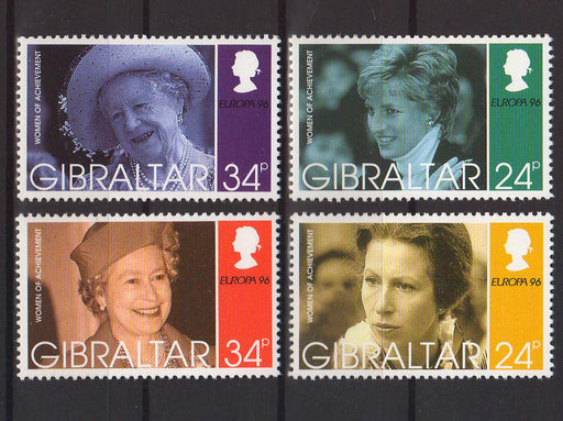 Gibraltar 1996 EUROPA Women of the British Royal Family c.v. 6.50$ - (TIP A) in Stamps Mall