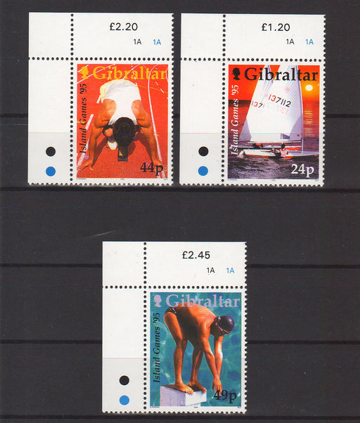 Gibraltar 1995 Island Games c.v. 5.00$ - (TIP A) in Stamps Mall