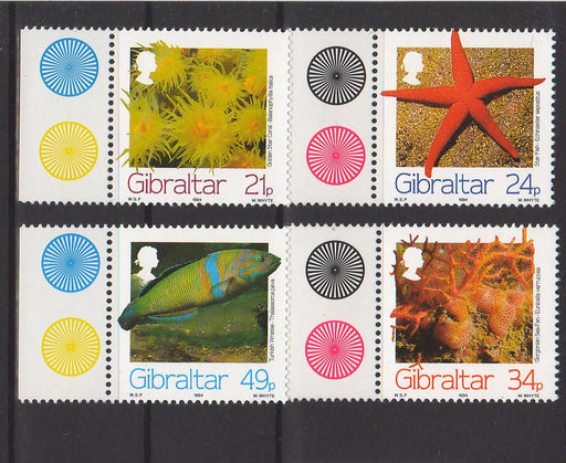 Gibraltar 1994 Marine Life c.v. 7.00$ - (TIP A) in Stamps Mall