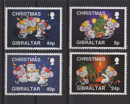 Gibraltar 1993 Christmas c.v. 7.25$ - (TIP A) in Stamps Mall