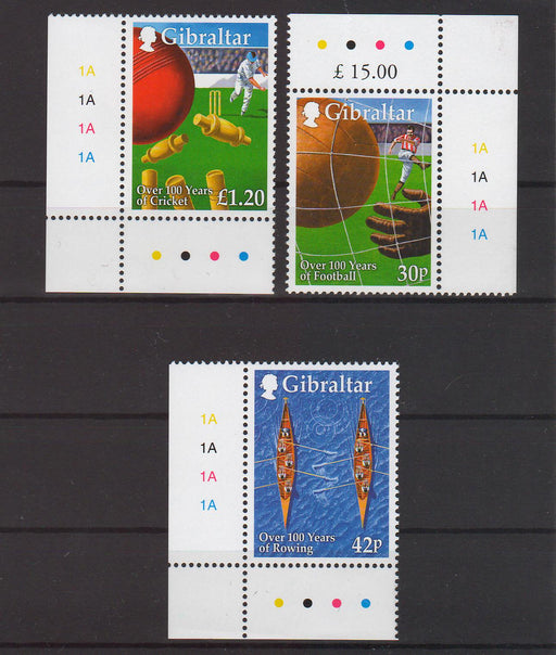 Gibraltar 1999 Sports in Gibraltar  c.v. 6.75$ - (TIP A) in Stamps Mall