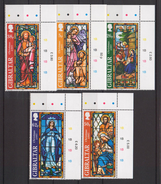 Gibraltar 1997 Christmas c.v. 7.00$ - (TIP A) in Stamps Mall