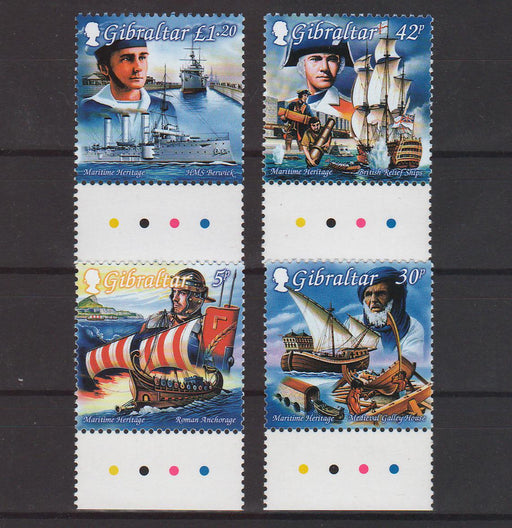 Gibraltar 1999 Maritime Heritage c.v. 9.75$ - (TIP A) in Stamps Mall