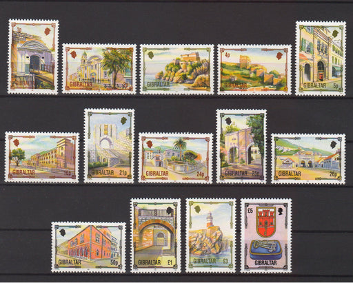 Gibraltar 1993-94 Architectural Heritage c.v. 35.00$ - (TIP A) in Stamps Mall