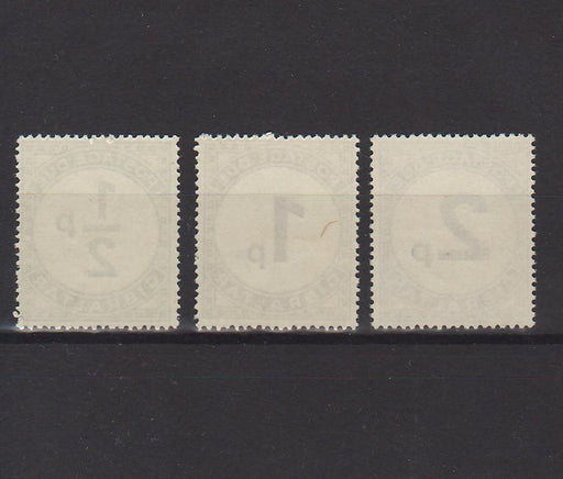 Gibraltar 1971 Postage Due Stamps Chalky Paper c.v. 1.60$ - (TIP A) in Stamps Mall